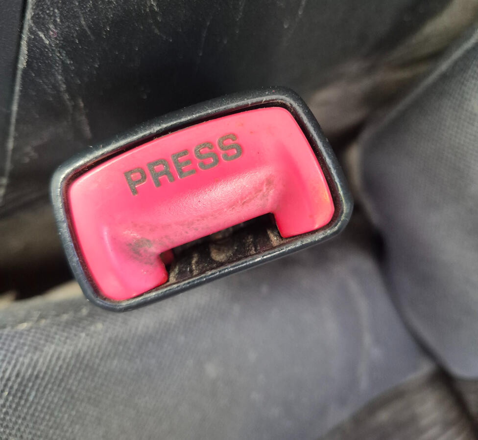 Seat Belt Connector Before